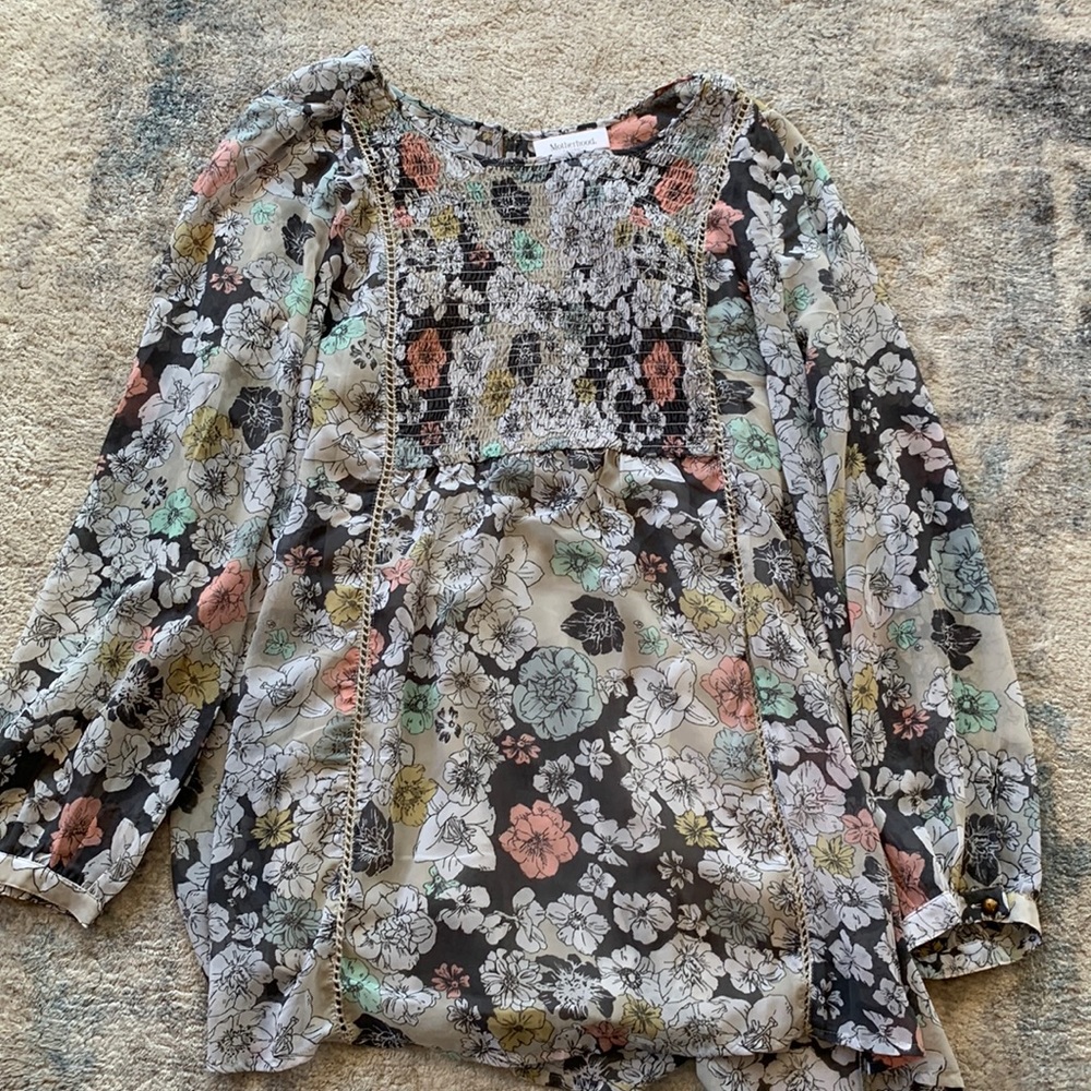 Motherhood Maternity Blouse